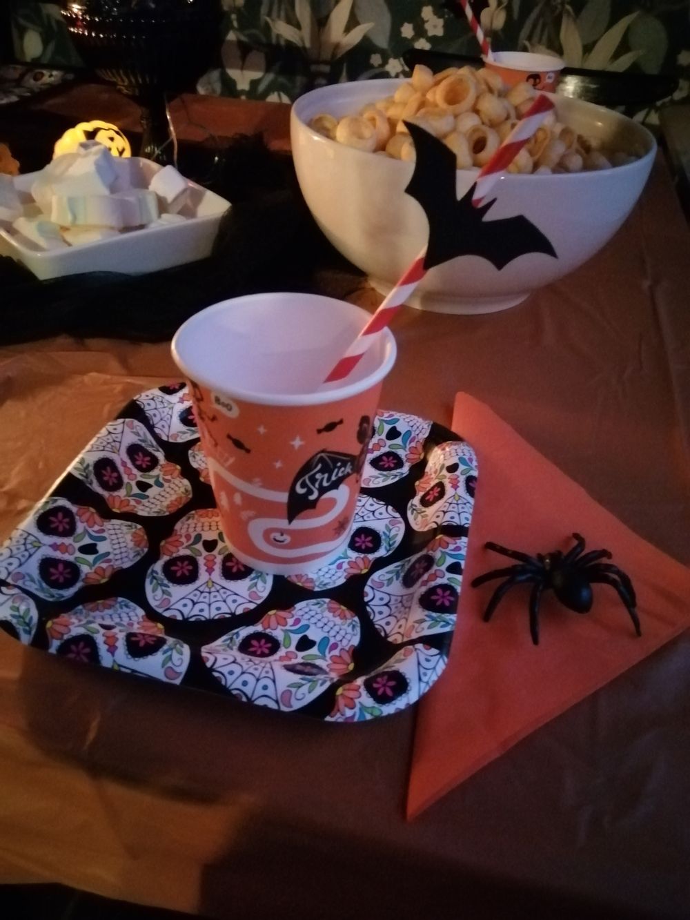 Pappasjetter Kvadrat Day of the Dead