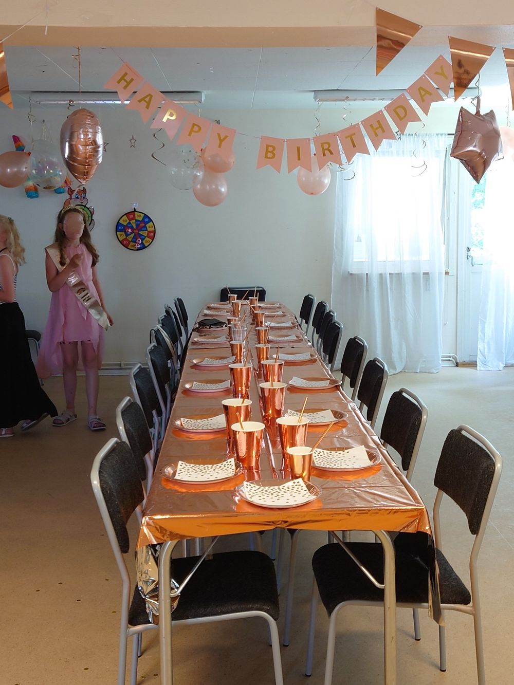 Party Kopper Papir Roségull