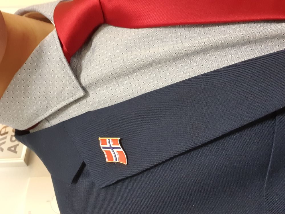 Pin Det Norske Flagget