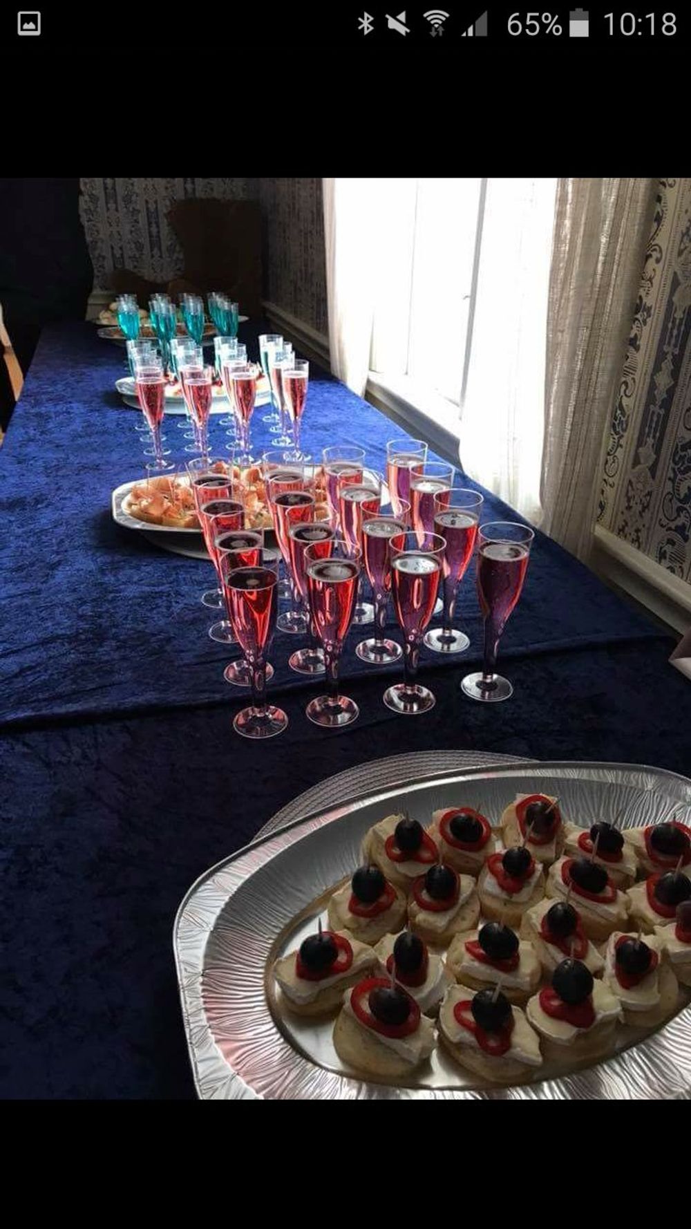 Plastglas Champagne