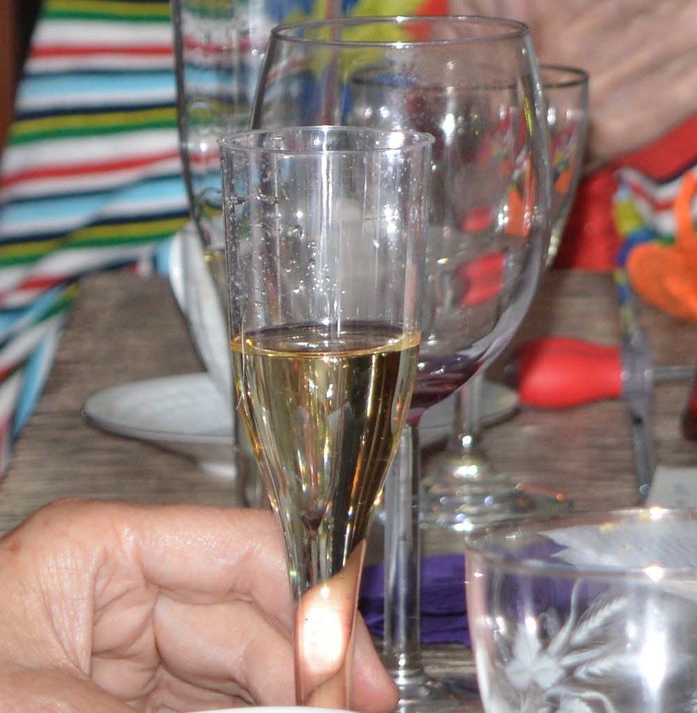 Plastglas Champagne