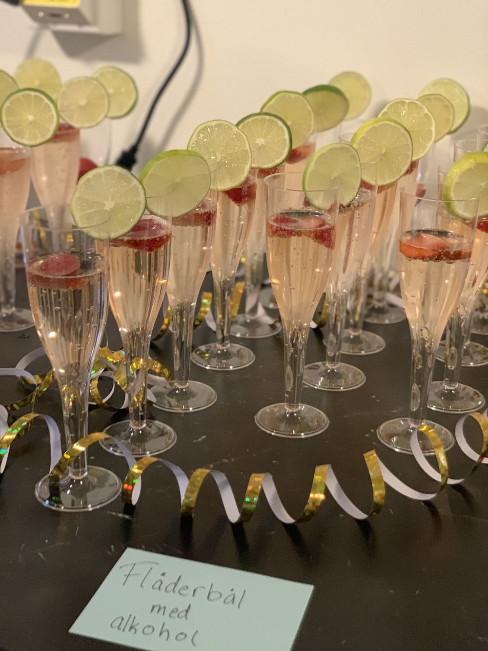 Plastglas Champagne