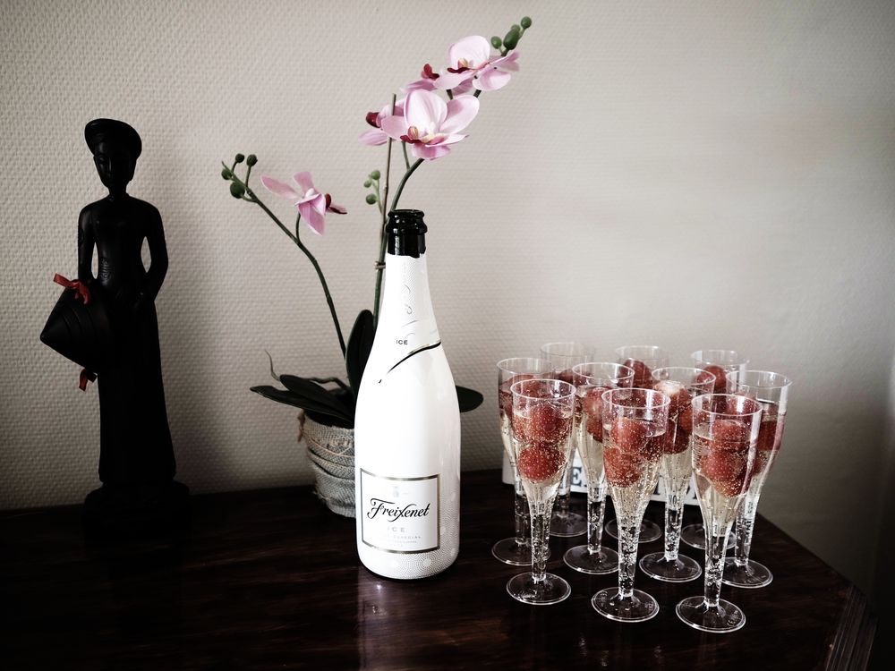 Plastglas Champagne