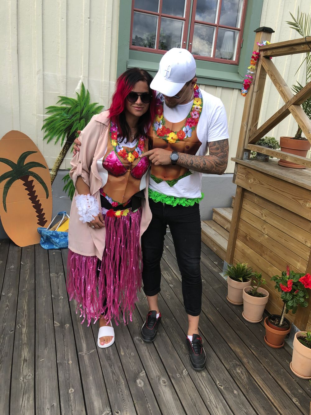 Plastvest Hawaiijente