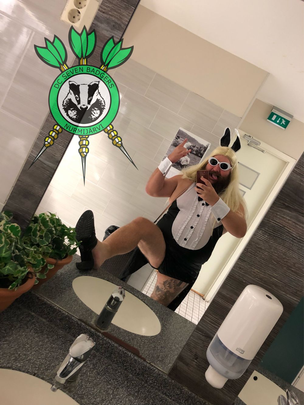 Playboy Kanin Maskeraddräkt