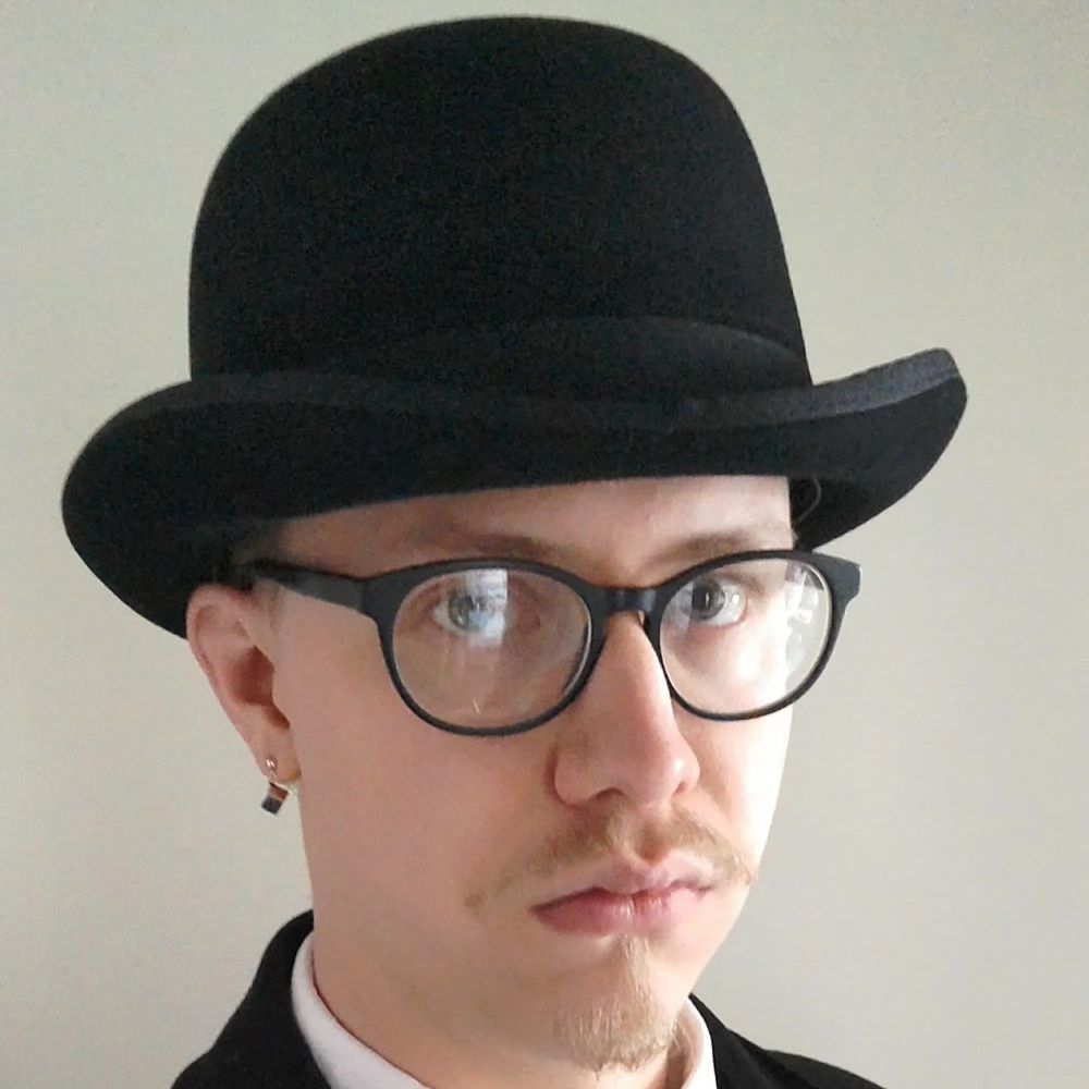 Bowlerhatt Svart Deluxe