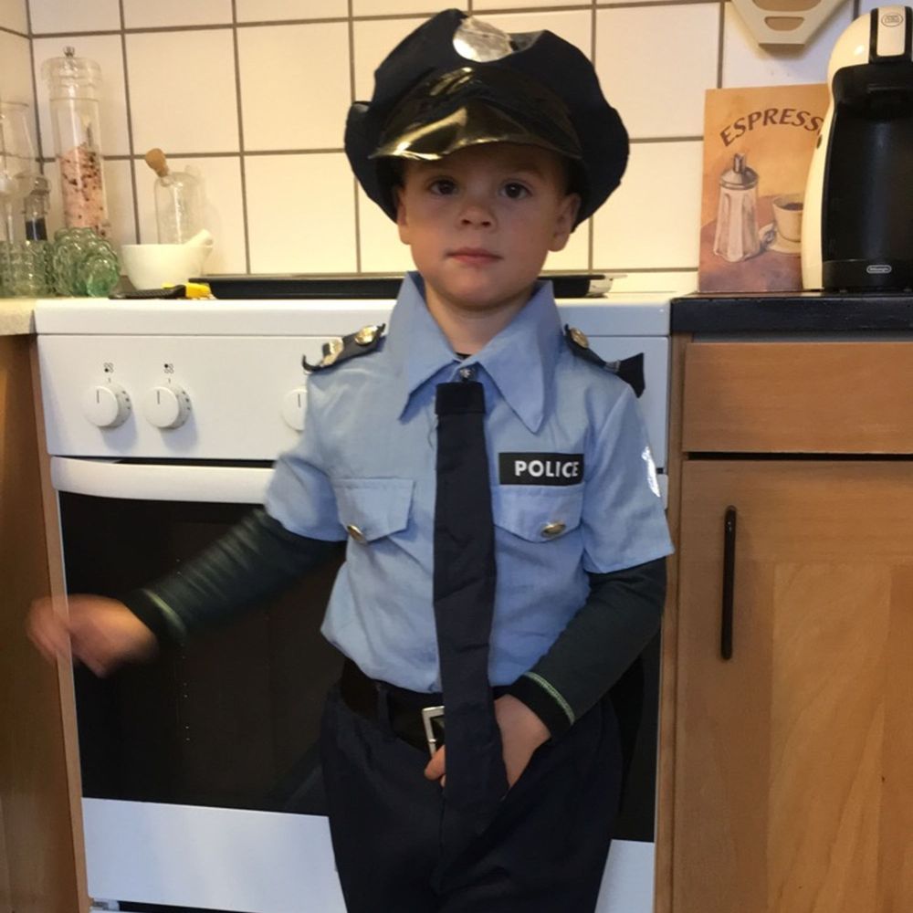 Poliisi Lasten Naamiaisasu