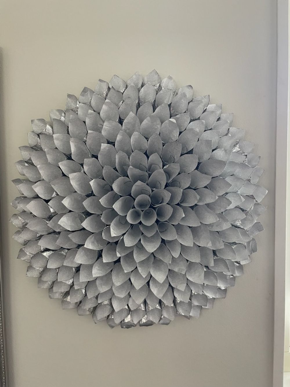 Presentpapper Silver Shine