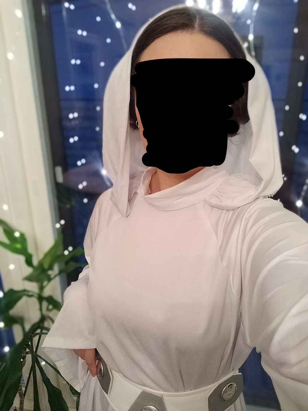 Prinsessan Leia Deluxe Maskeraddräkt