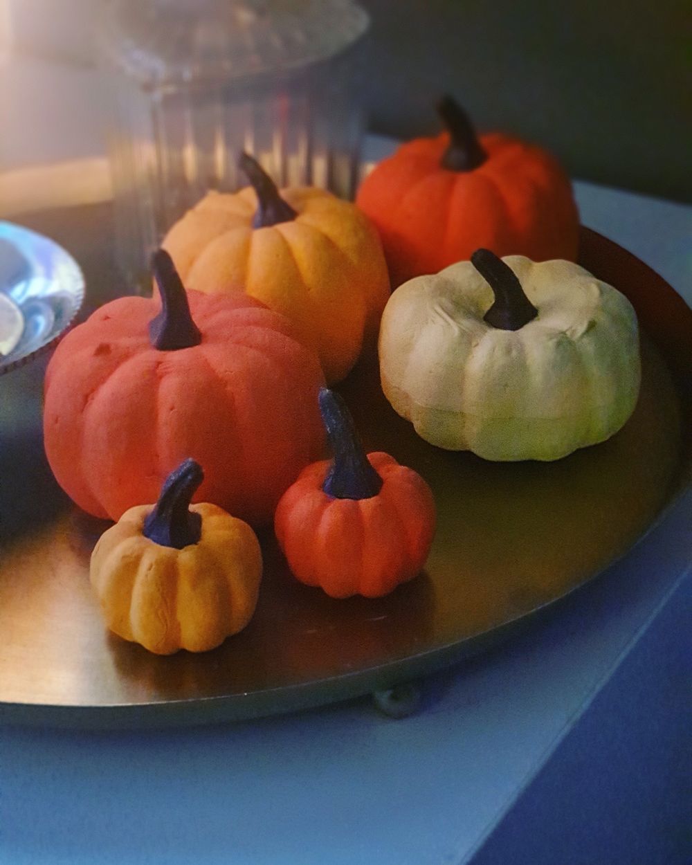 Pumpor i Nät Bordsdekoration