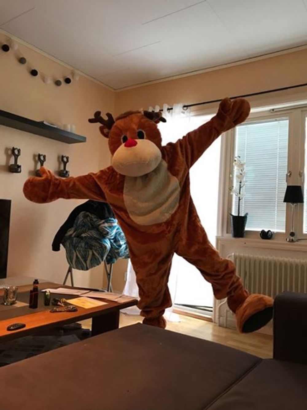 Rein Maskot Deluxe Kostyme