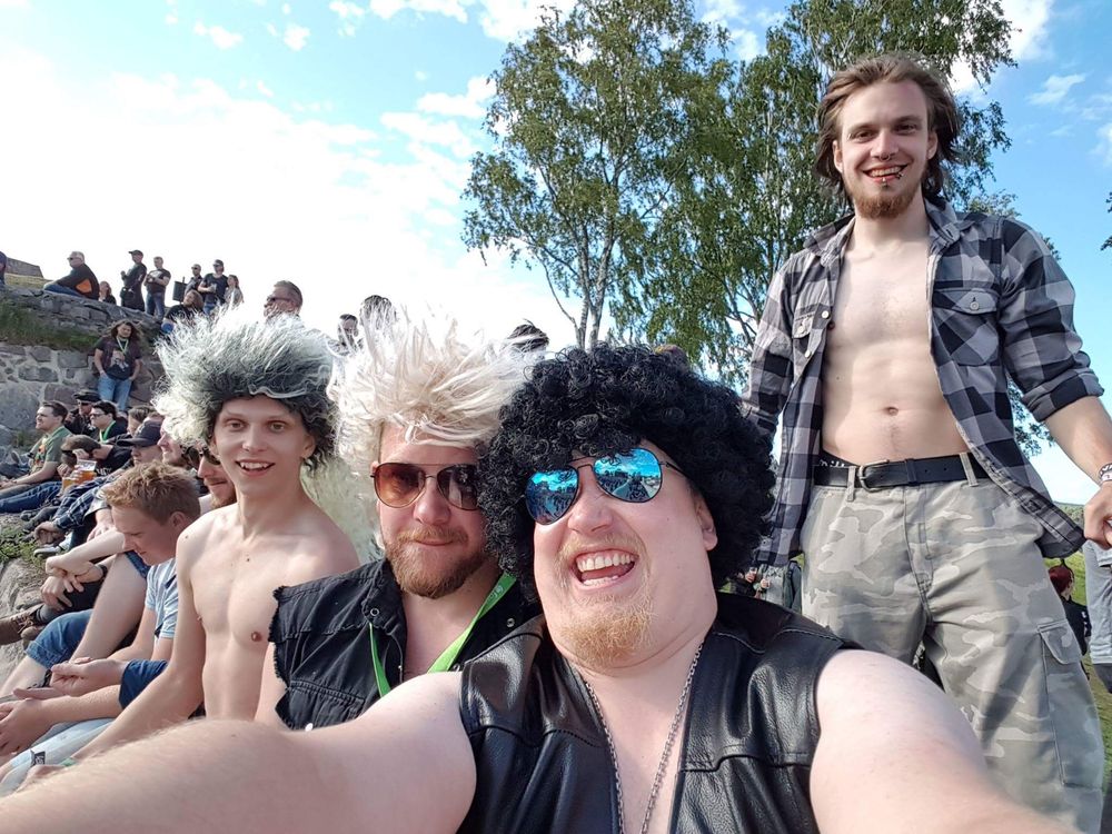 Rockare Blond Peruk
