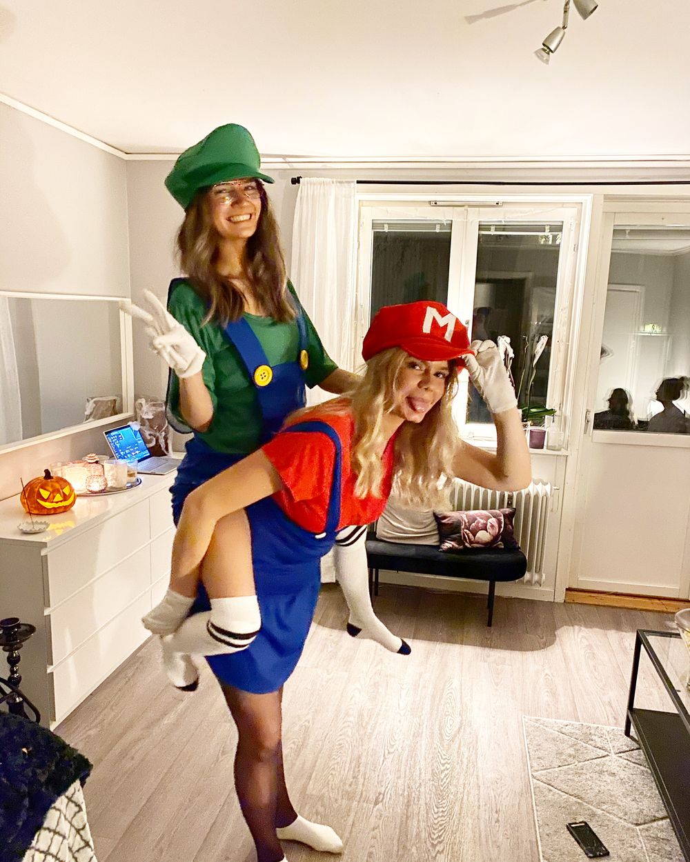 Luigi Dame Kostyme