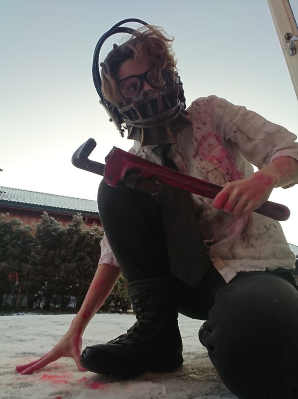 Saw Reverse Bear Trap Mask