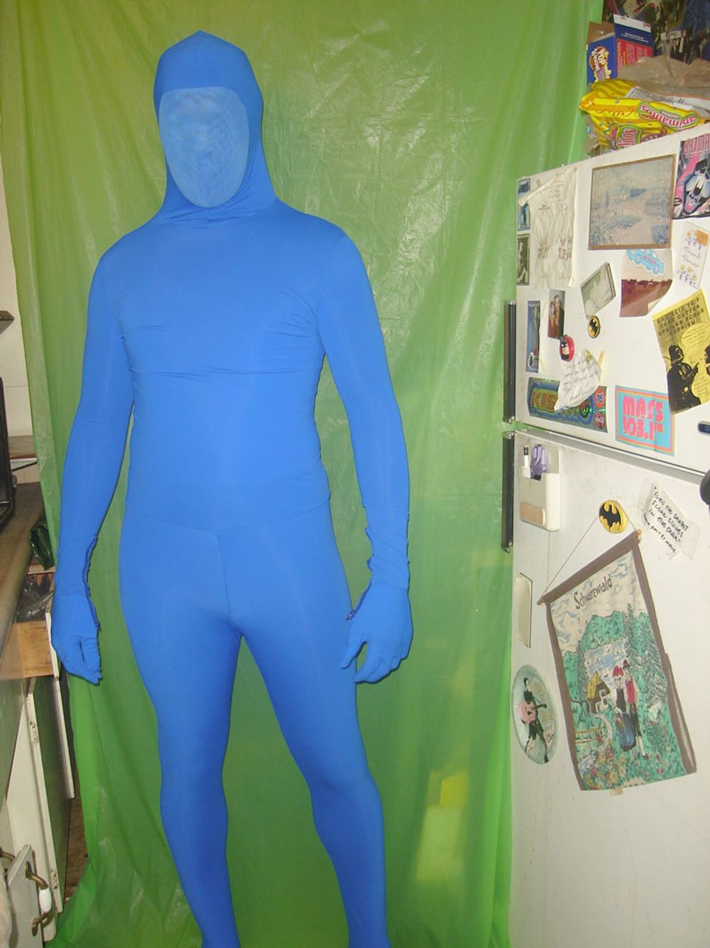Second Skin Blå Drakt