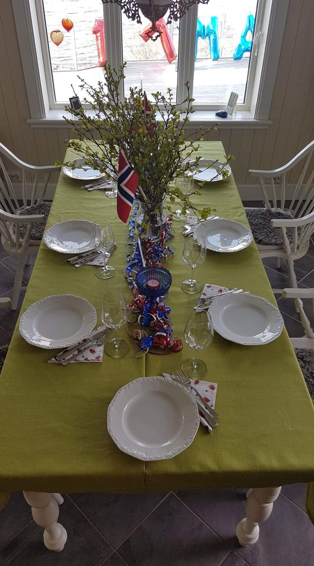 Serpentin Holografisk Blå