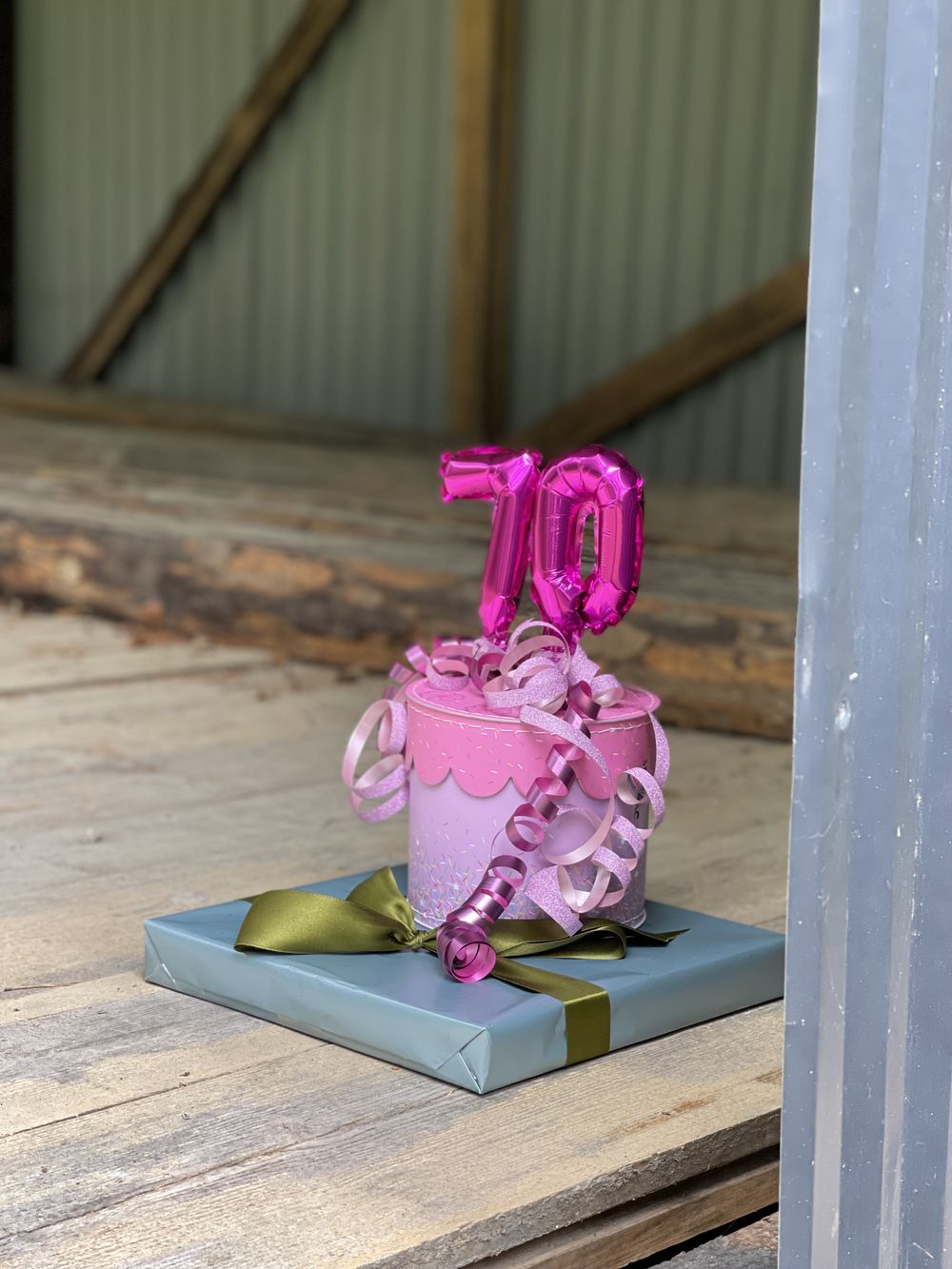 Serpentin Metallic Rosa