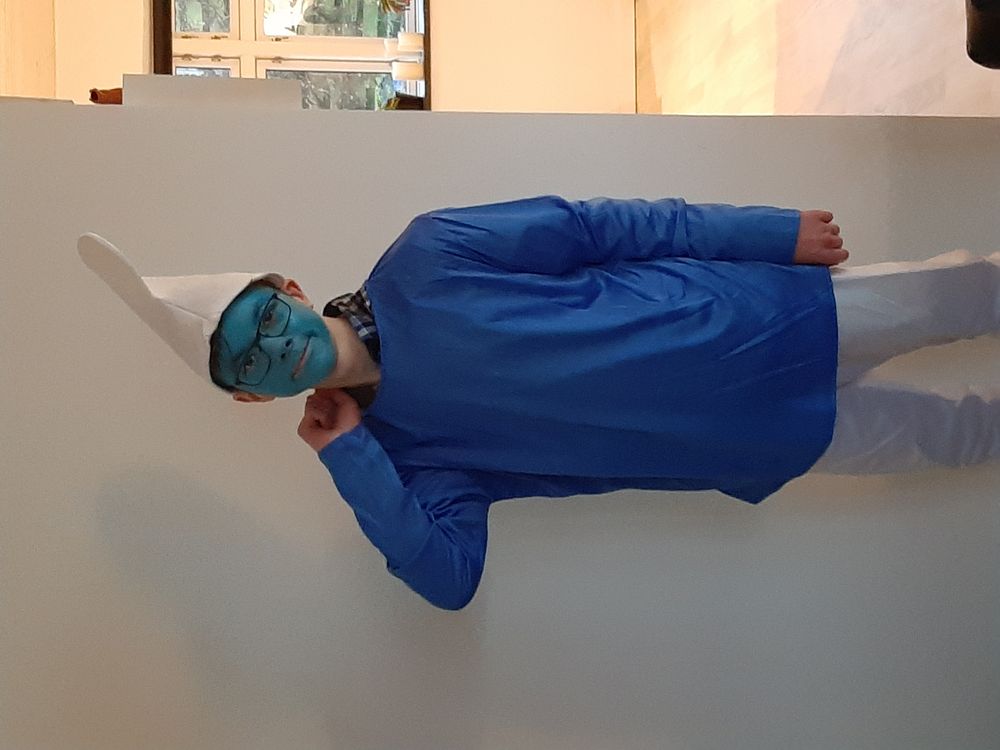 Smølf Kostume