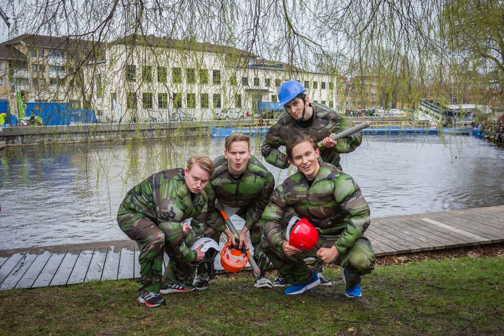 Soldat med Muskler Kostyme