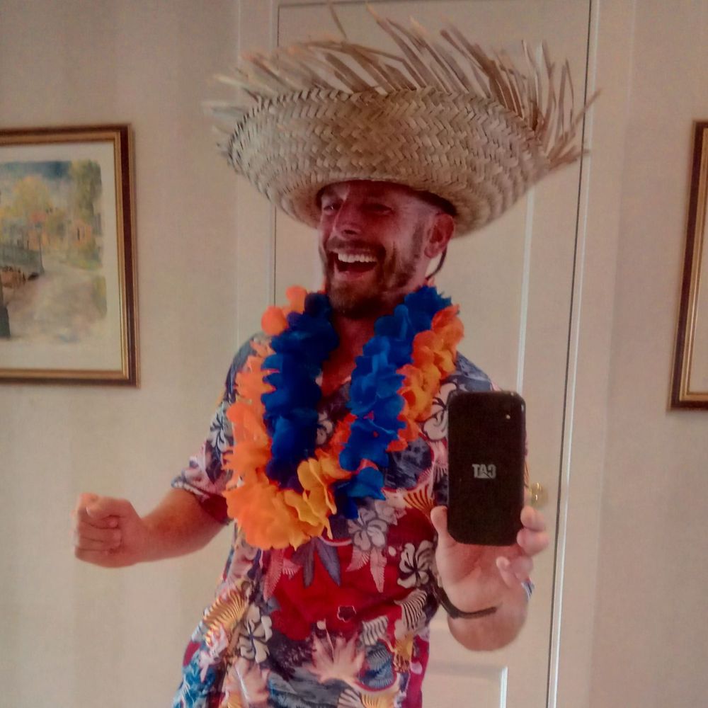Stråhatt Hawaii