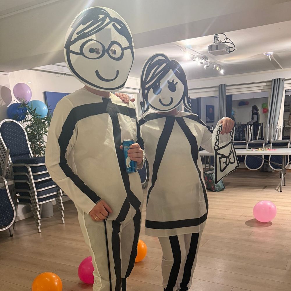 Tændstikmand Kostume