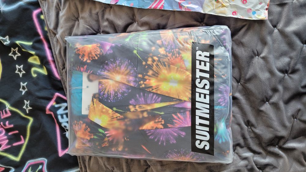Suitmeister Fireworks Black Jakkesæt