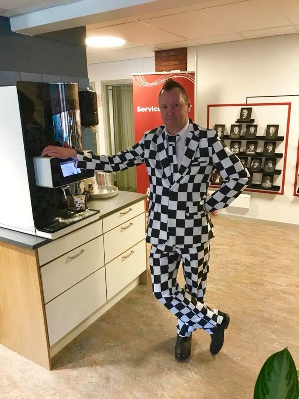 Suitmeister Sjakkrutete Dress