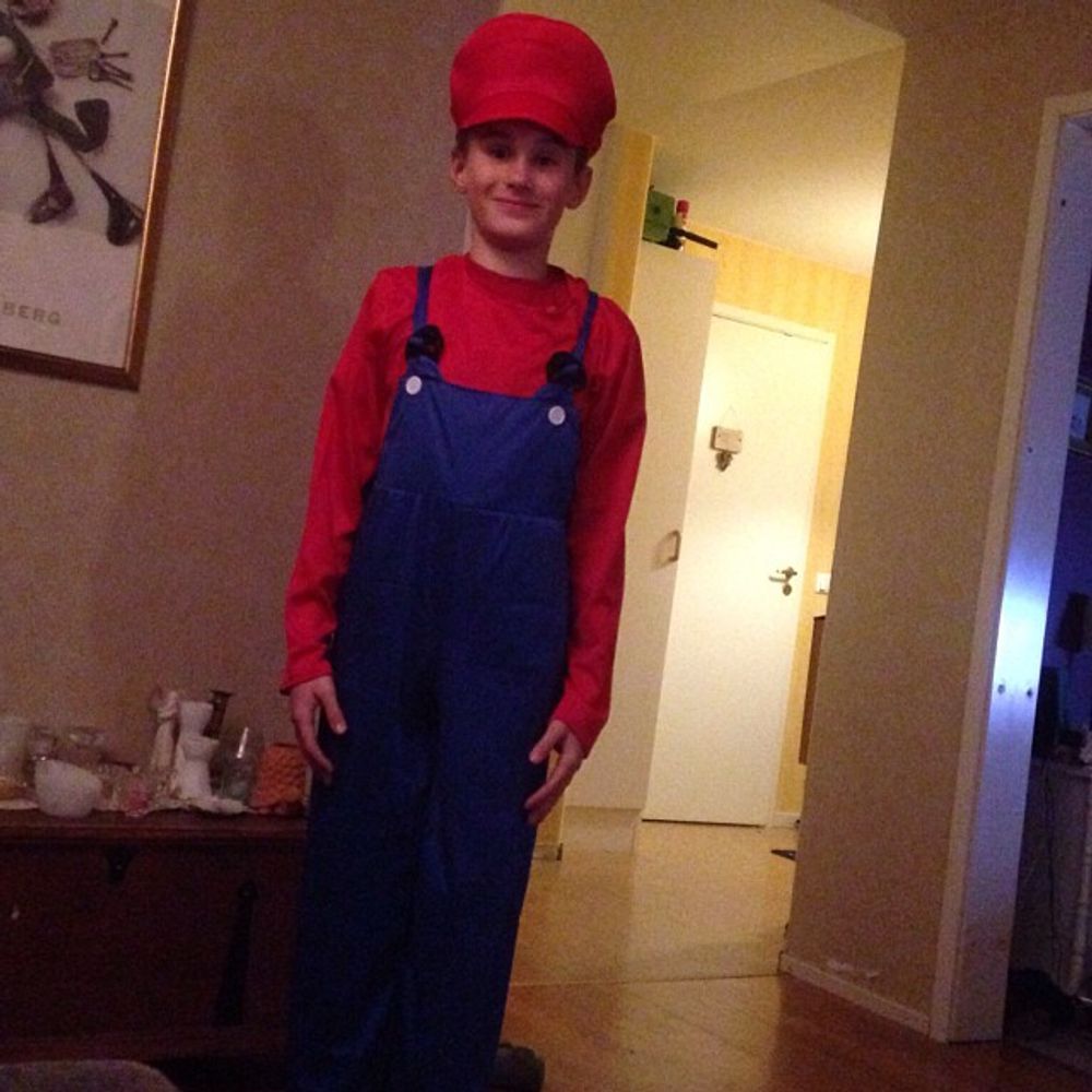 Super Mario Budget Lasten Naamiaisasu
