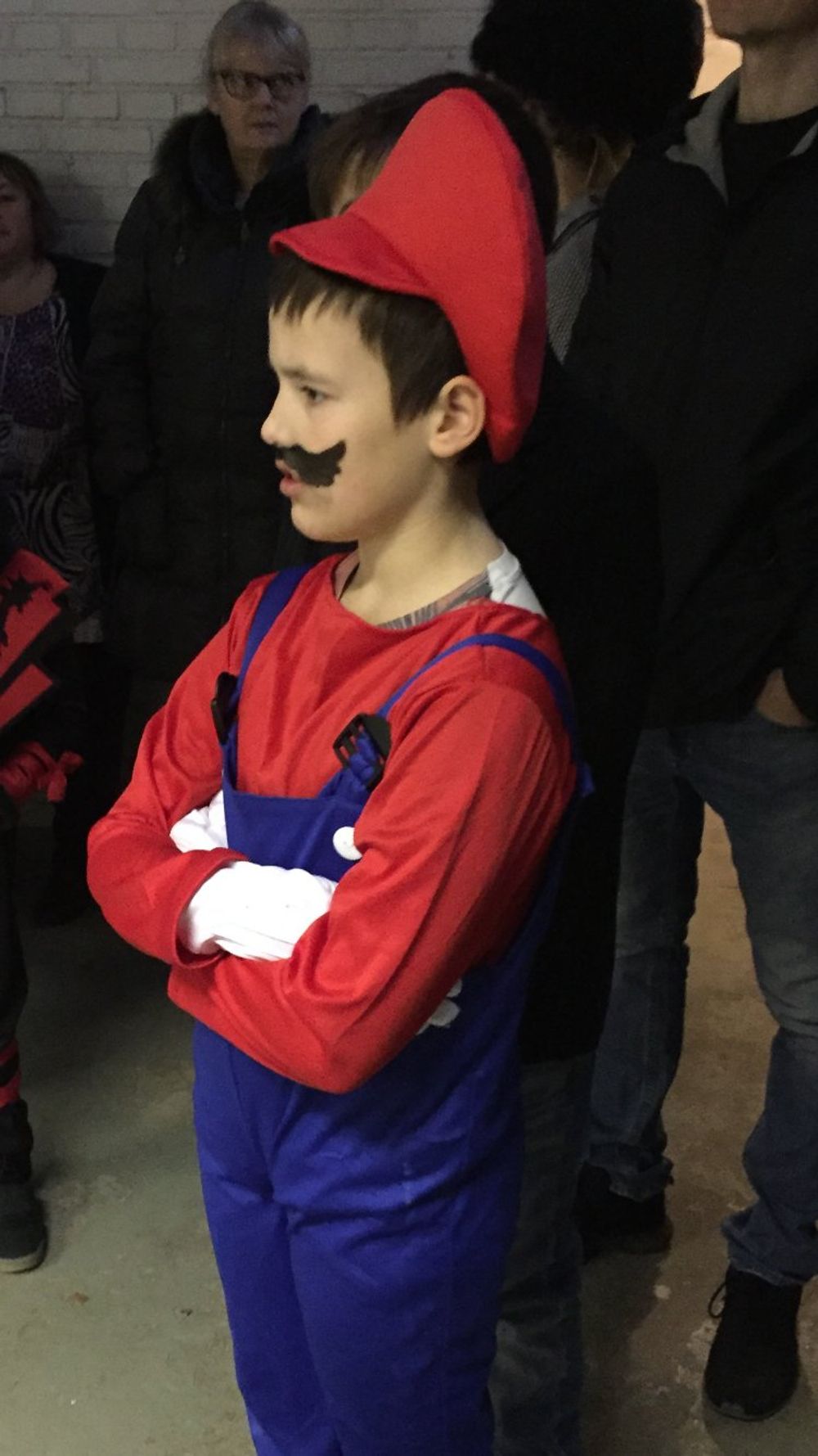 Super Mario Budget Lasten Naamiaisasu