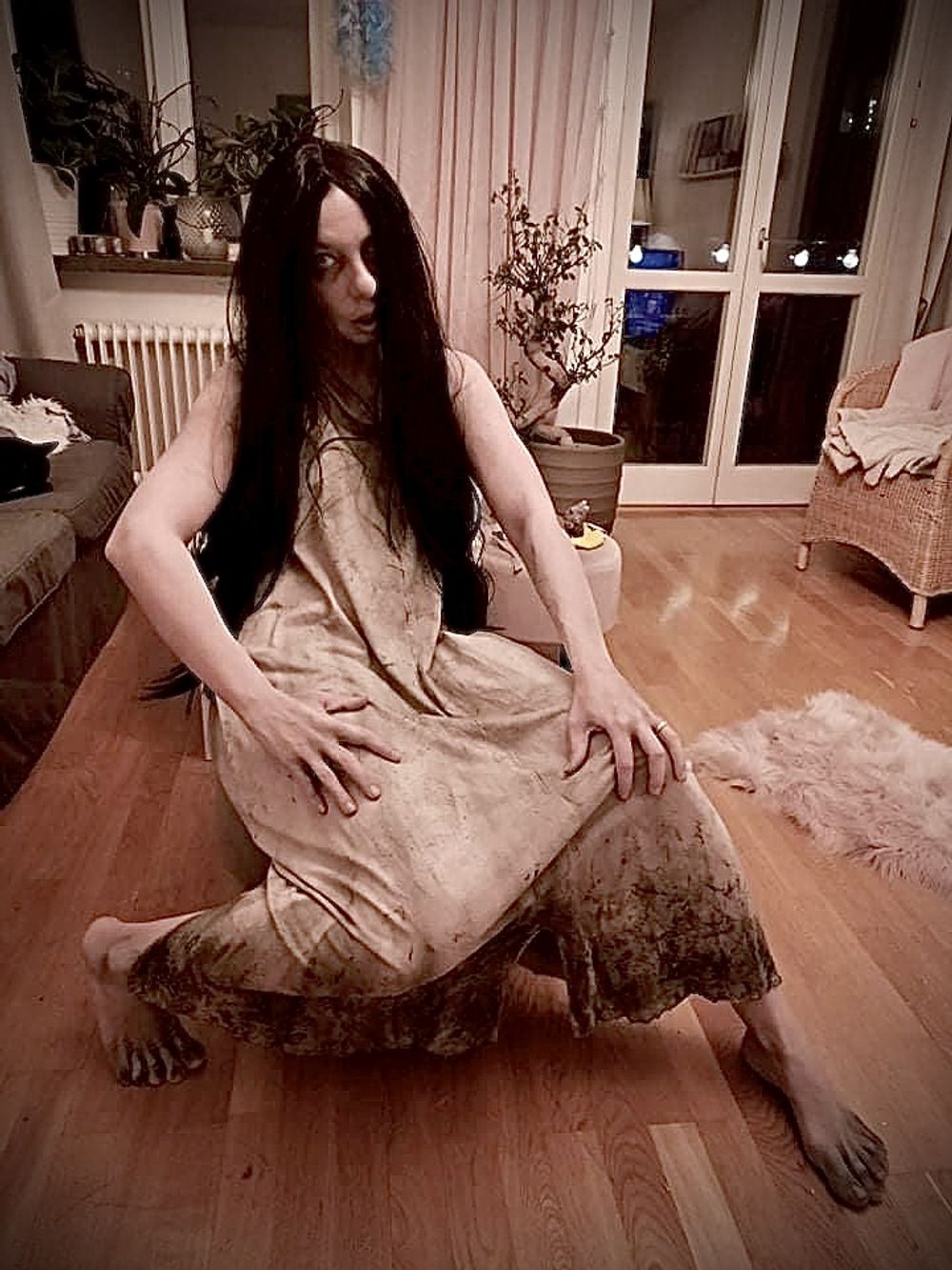 Sort Paryk Ekstra Lang