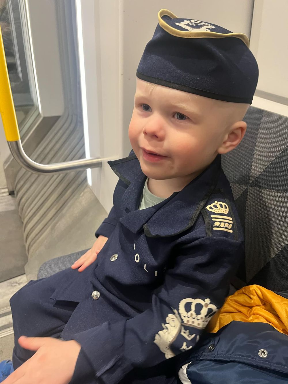 Svensk Politi Børnekostume