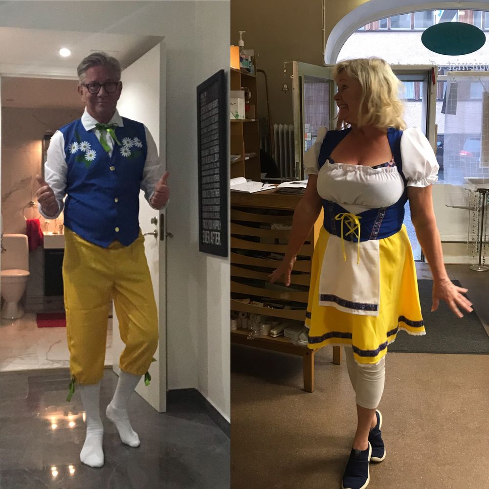 Sverigedrakt Mann Drakt
