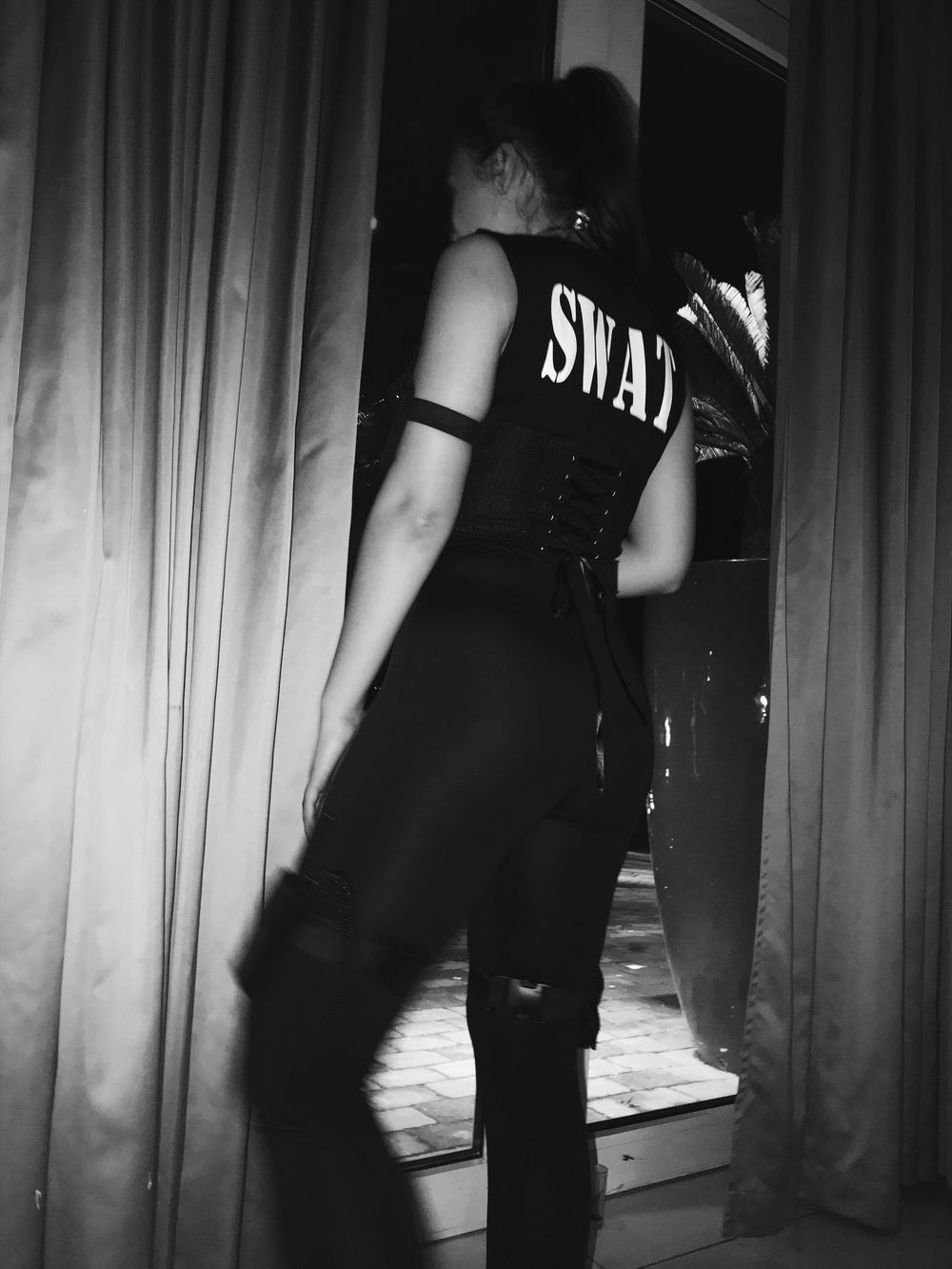 S.W.A.T. Dam Deluxe Maskeraddräkt