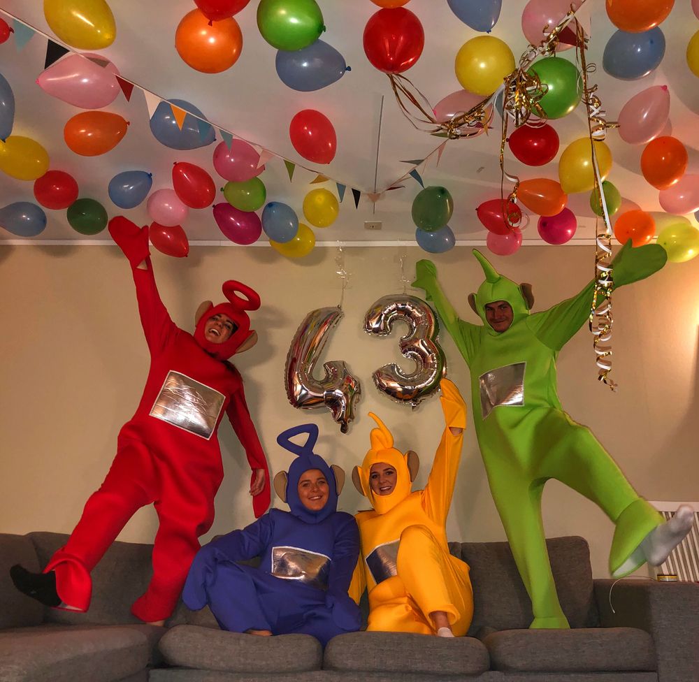 Teletubbies Dipsy Maskeraddräkt