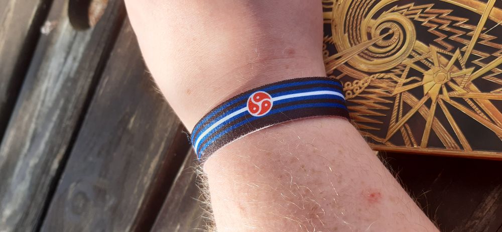 Textilarmband Pride BDSM