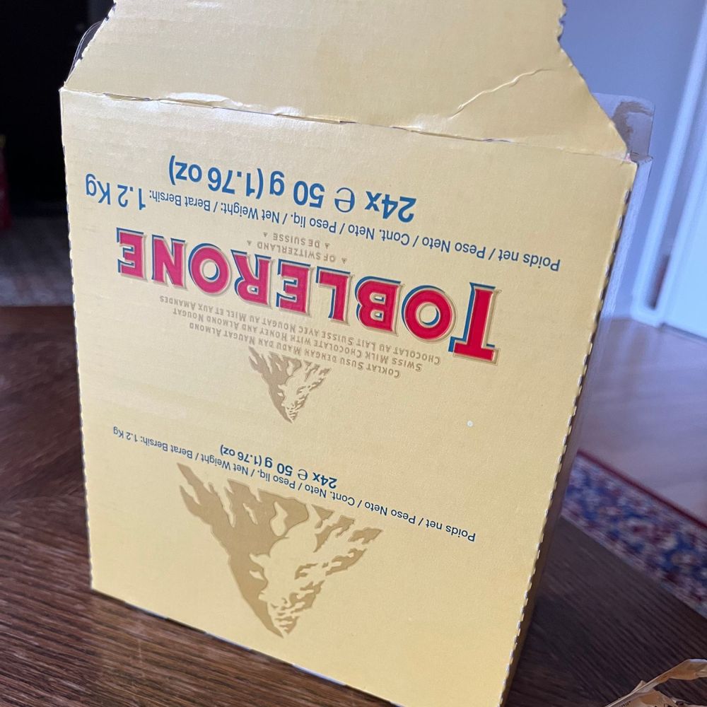Toblerone Mælkechokolade Storpak