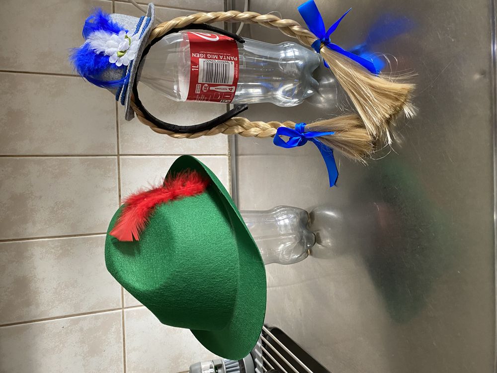 Tyrolerhat på Hårbøjle Grå