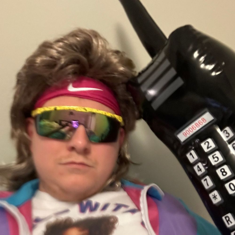 Oppblåsbar Retro Telefon