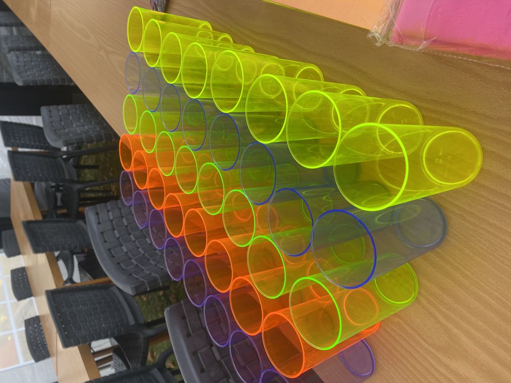 UV Neon Drinkglas
