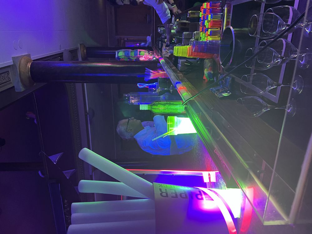 UV Neon Shotglas