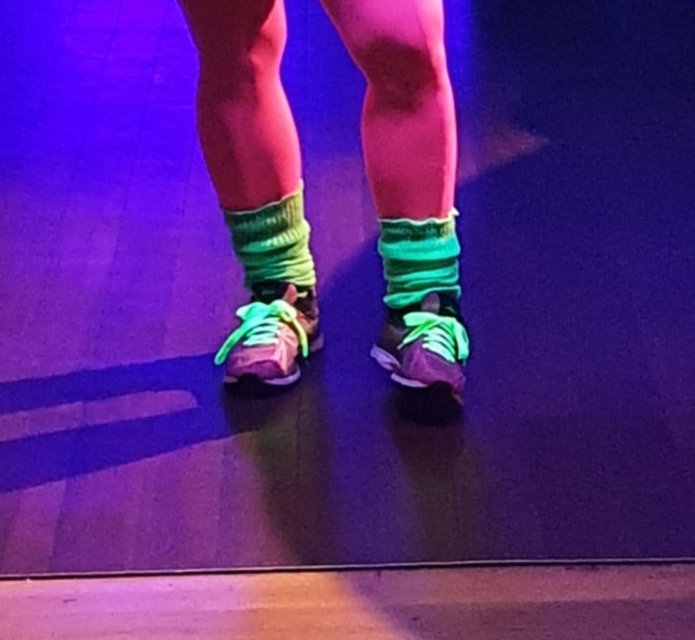 UV Neon Skosnören