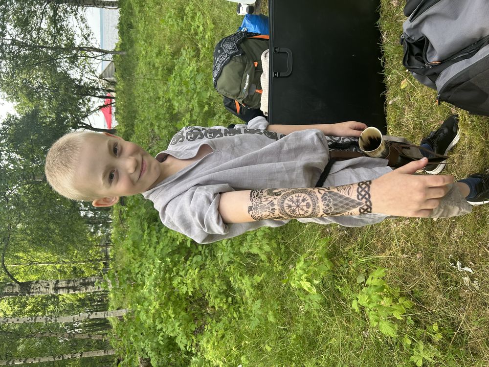 Tatueringar Viking