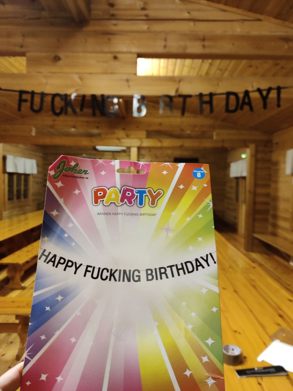 Girlander Happy Fucking Birthday