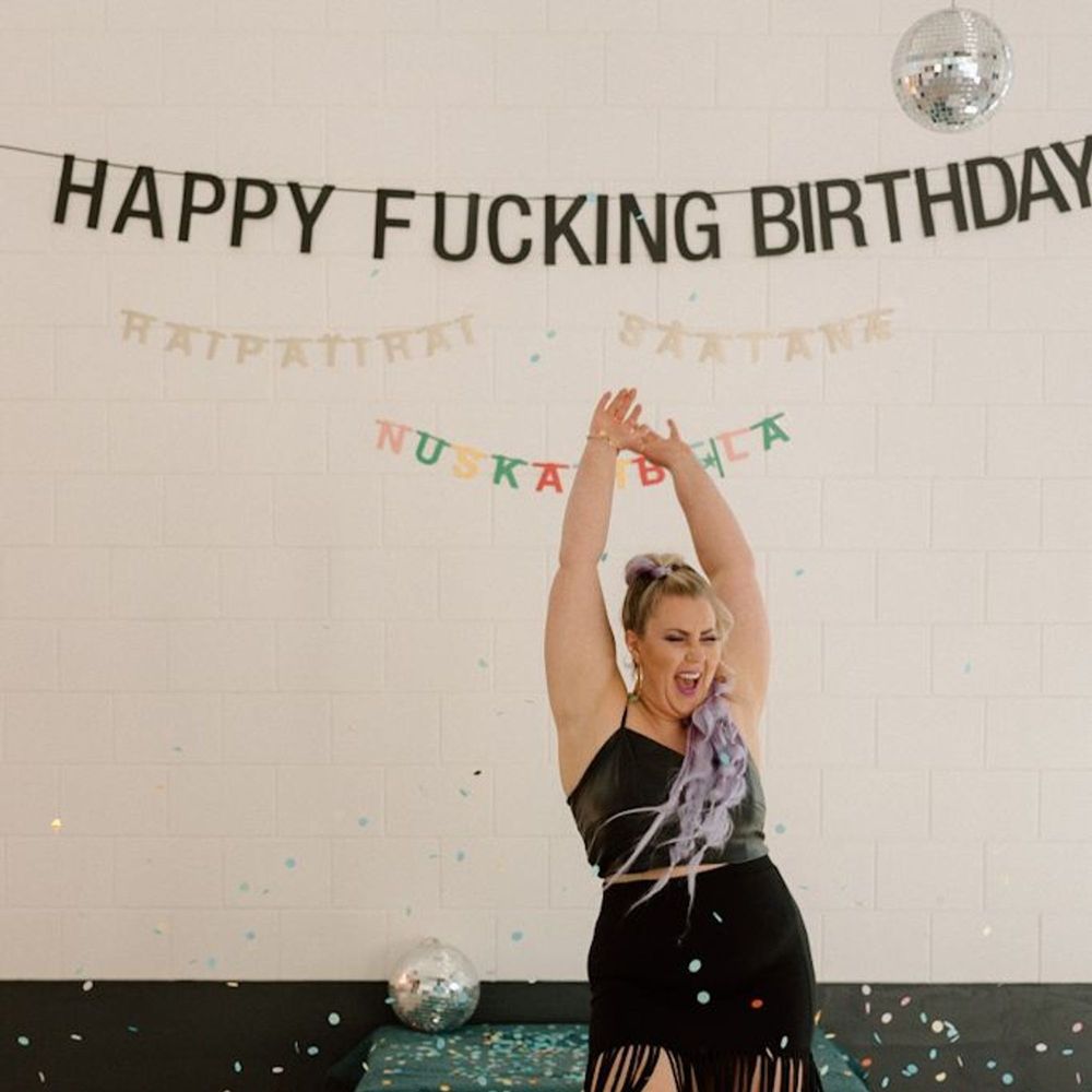 Girlander Happy Fucking Birthday