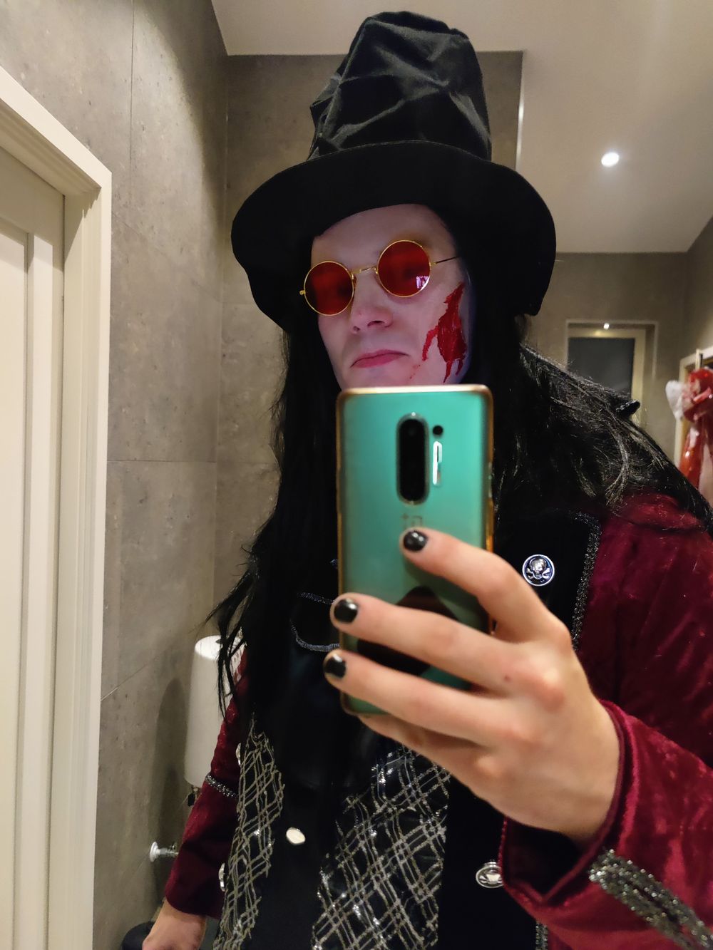 Viktoriansk Vampyr Halloween Kostyme