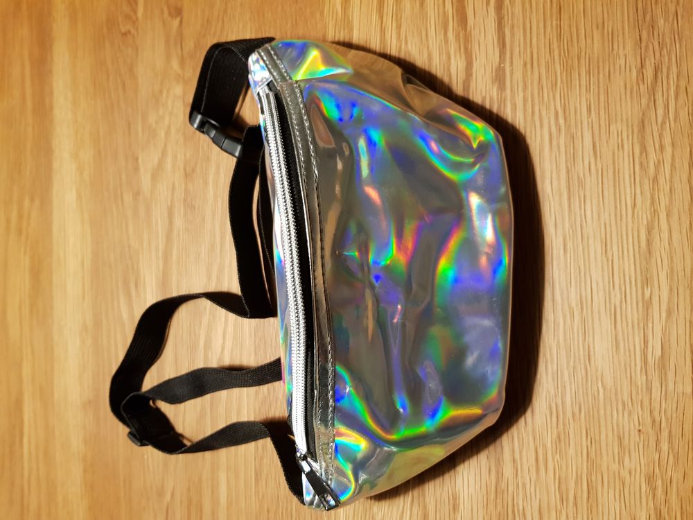 Midjeveske Sølv Holografisk