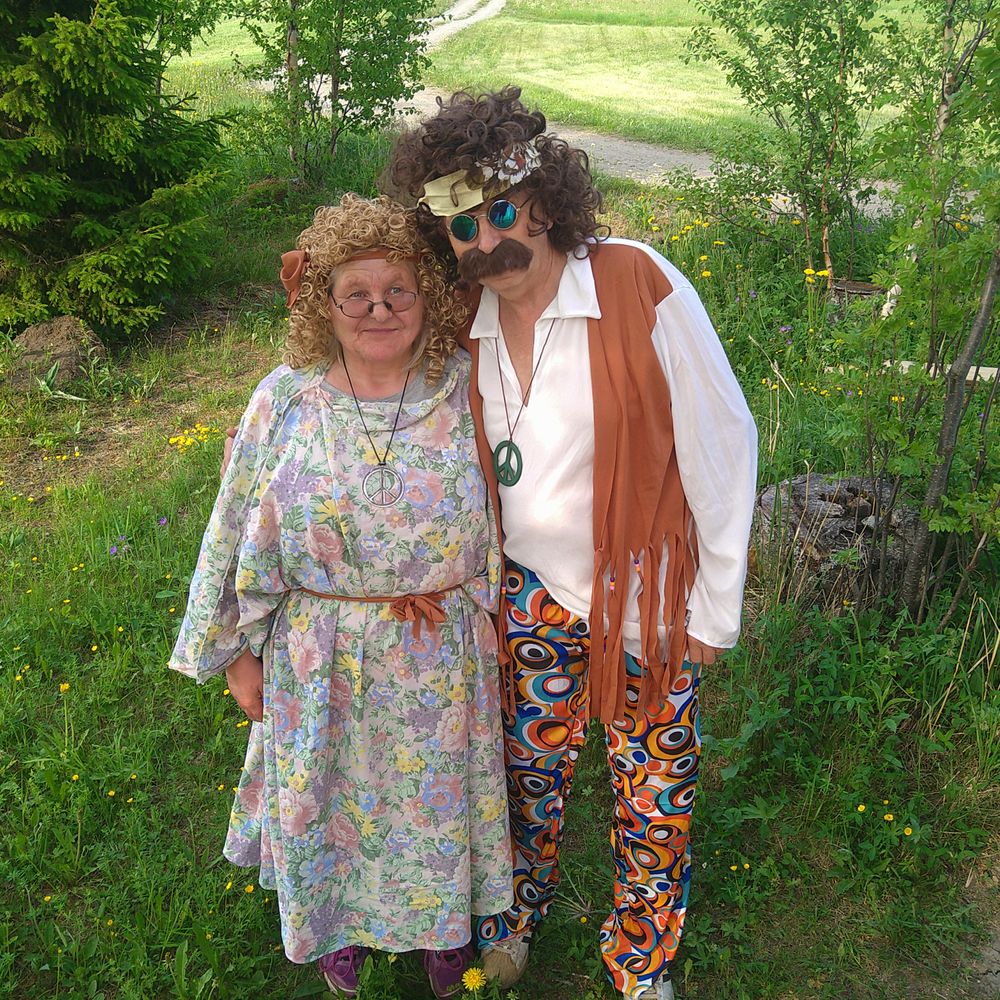 Woodstock Hippie Kostume