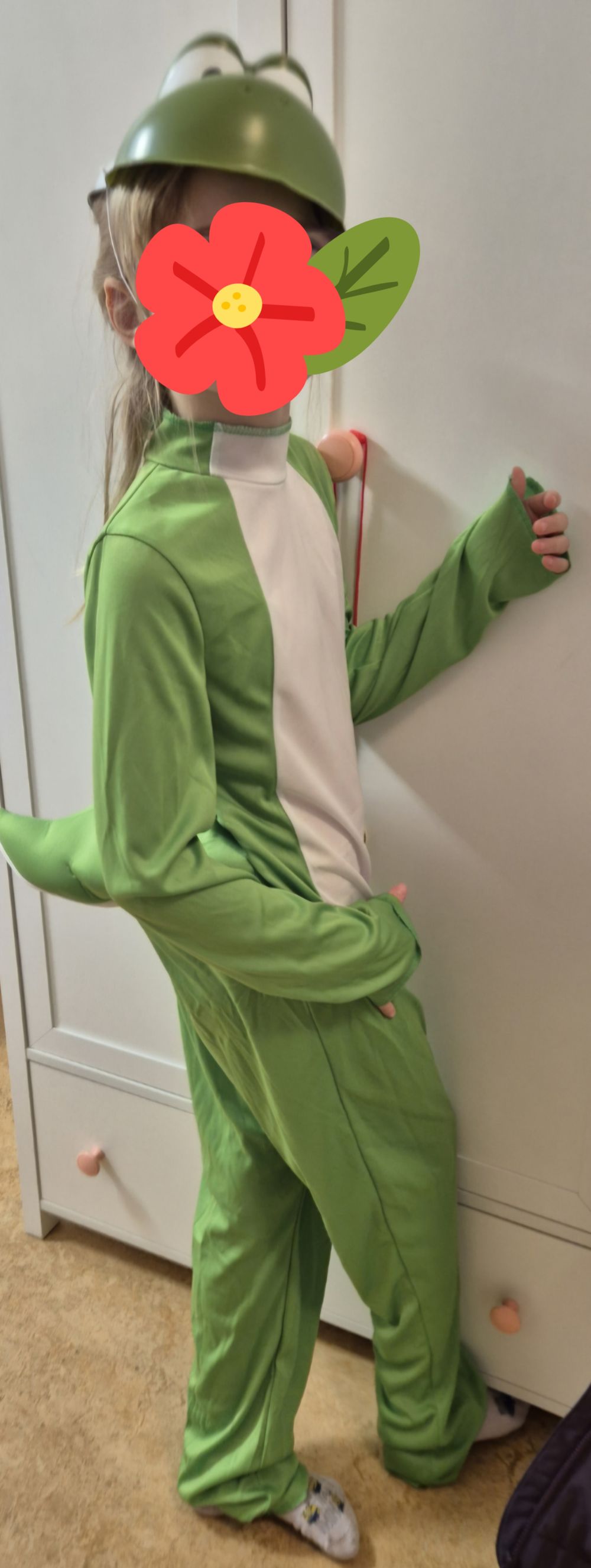 Yoshi Deluxe Barn Maskeraddräkt