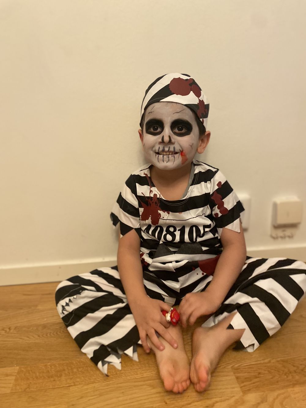 Zombie Fange Barn Kostyme