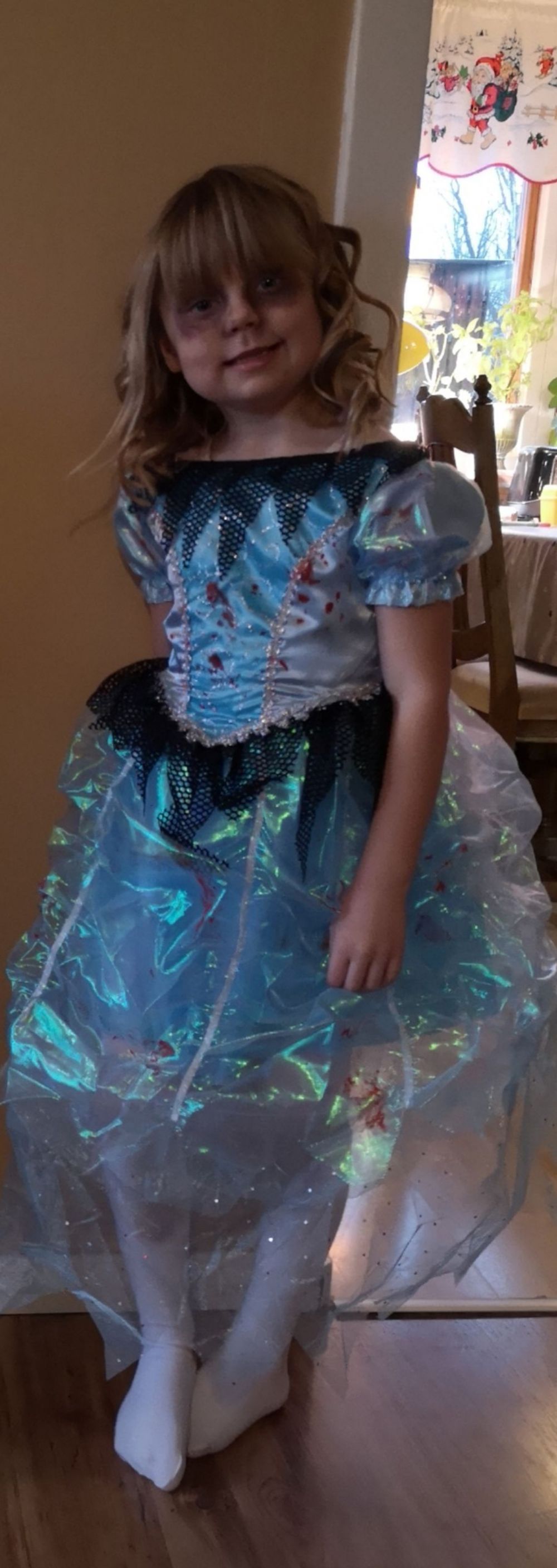 Zombie Prinsesse Barn Kostyme